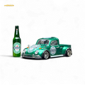 Liberty64 VW Beetle Pickup Heineken Livery 1:64