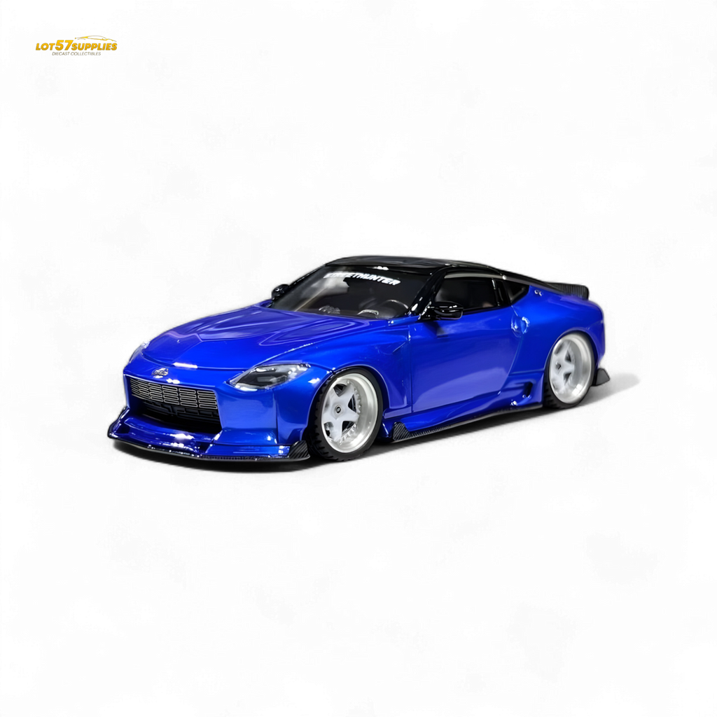 404ERROR Nissan 400Z Candy Blue 1:64 Resin Model