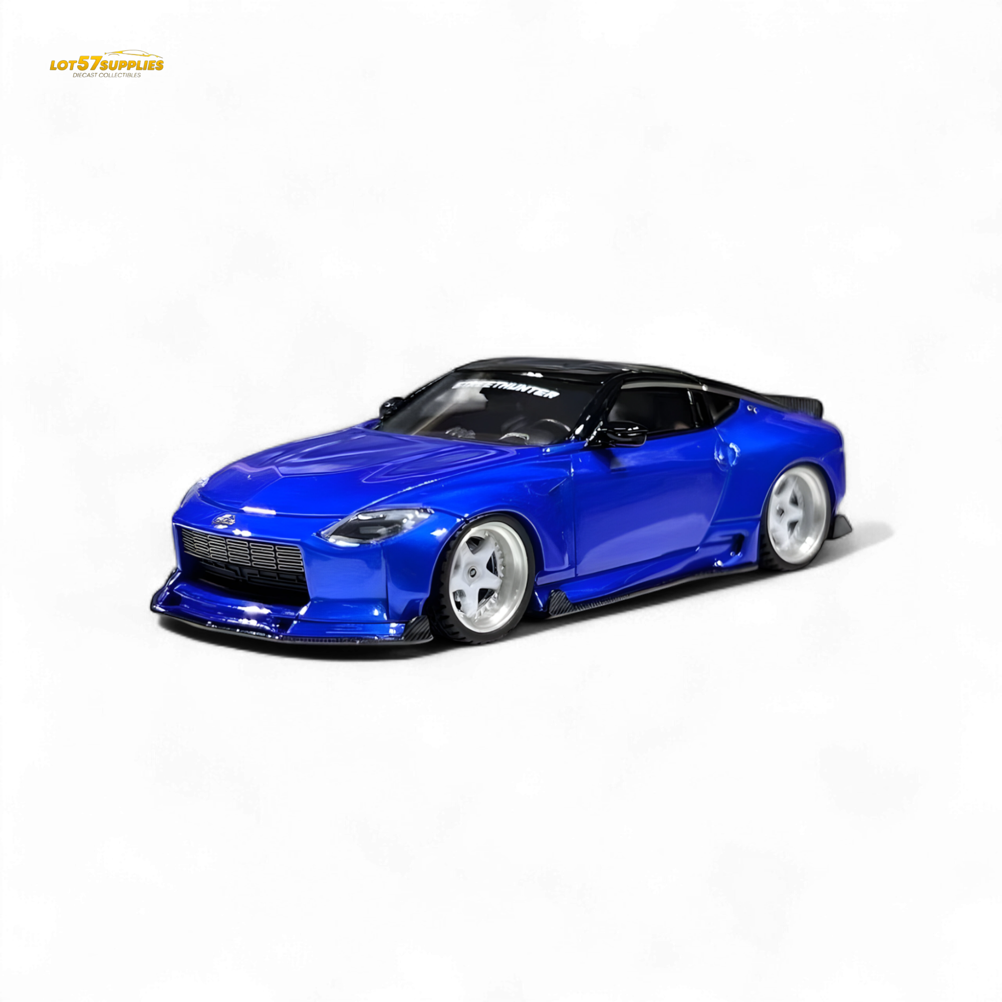 404ERROR Nissan 400Z Candy Blue 1:64 Resin Model