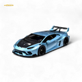 Flame Lamborghini Huracan LP610-4 ICE BLUE 1:64