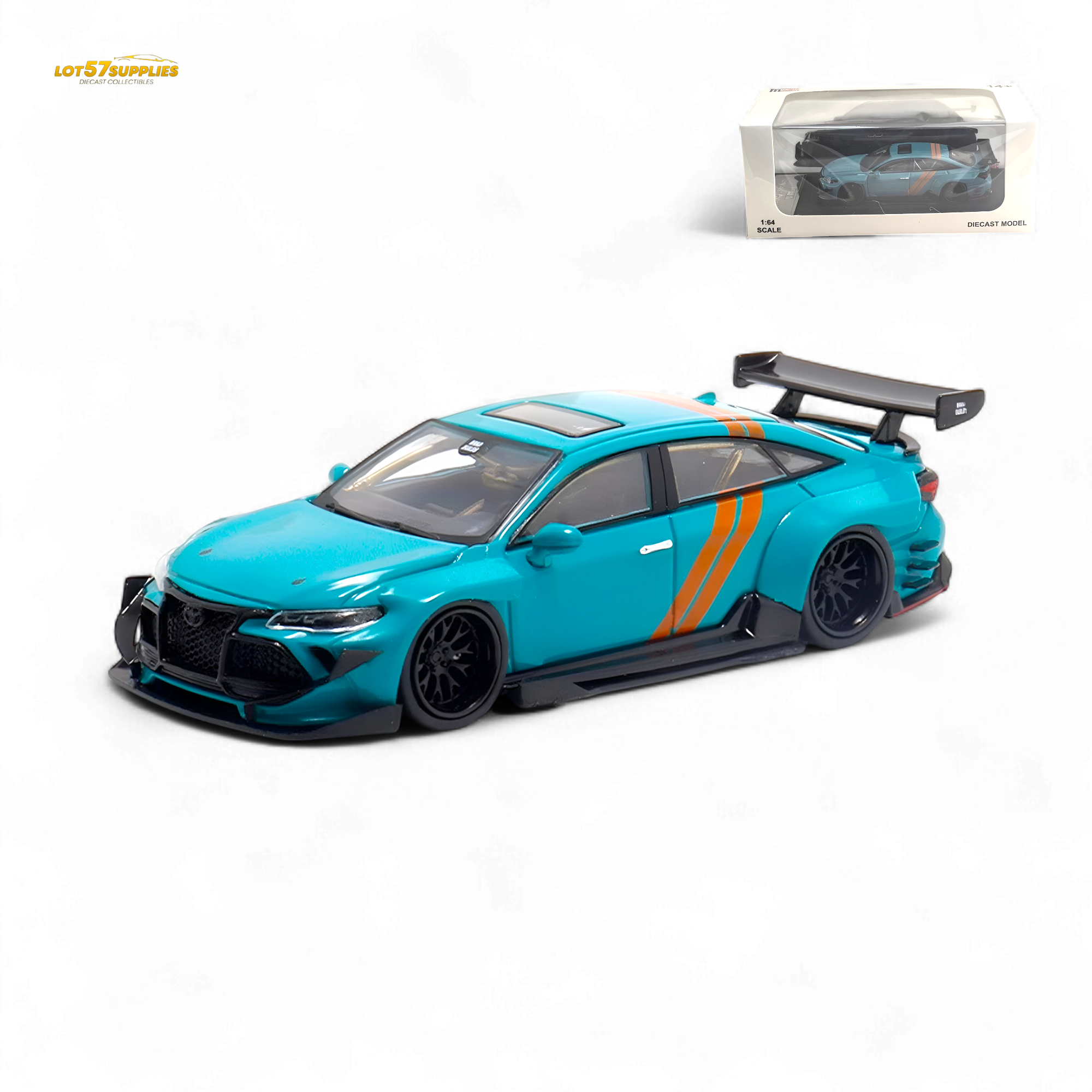 LMF Toyota Avalon Modified Concept Green Livery 1:64