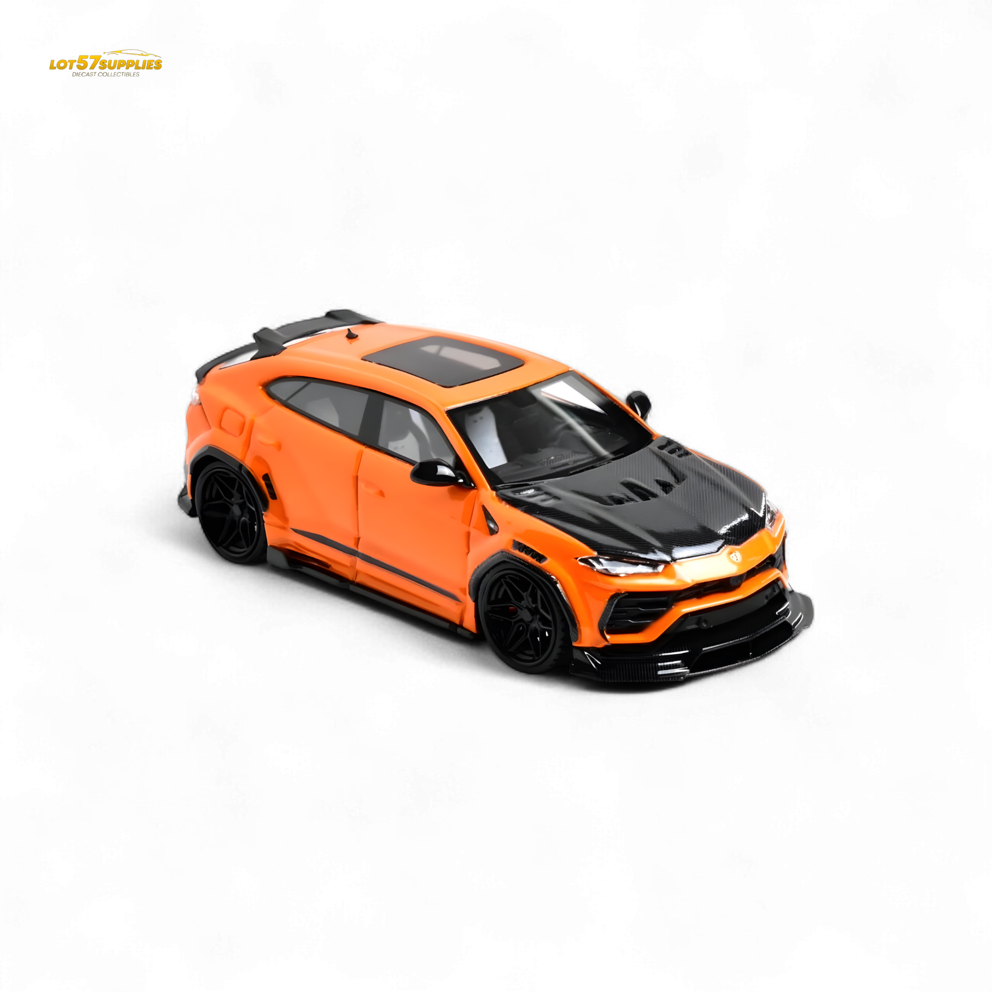 Flame Lamborghini Urus LBWK Metallic Orange 1:64