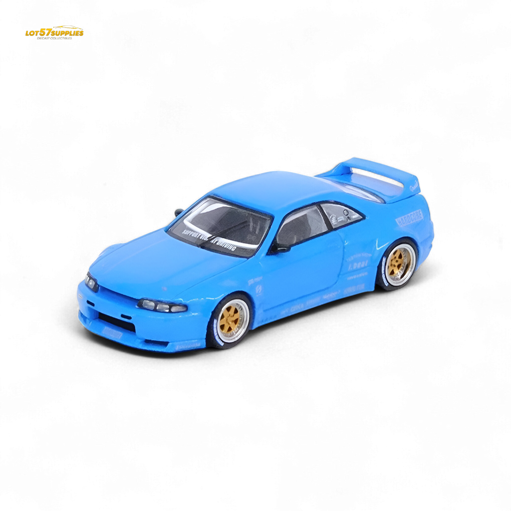 INNO64 Nissan Skyline GT-R R33 Pandem Rocket Bunny Blue 1:64