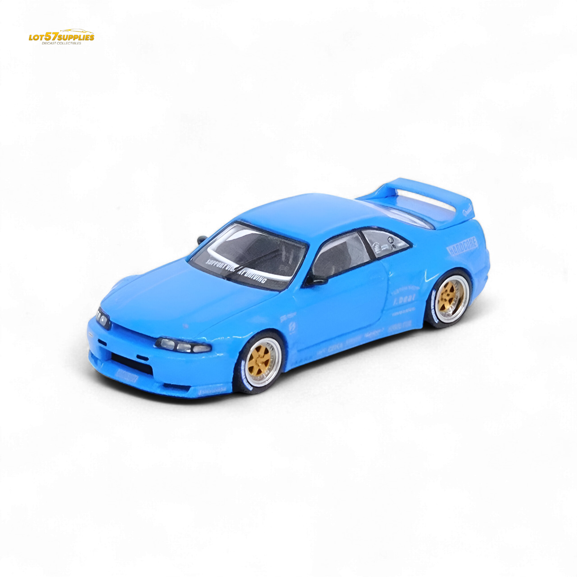 INNO64 Nissan Skyline GT-R R33 Pandem Rocket Bunny Blue 1:64