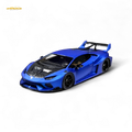 Flame Lamborghini Huracan LP610-4 WideBody Resin - Matte Blue 1:64