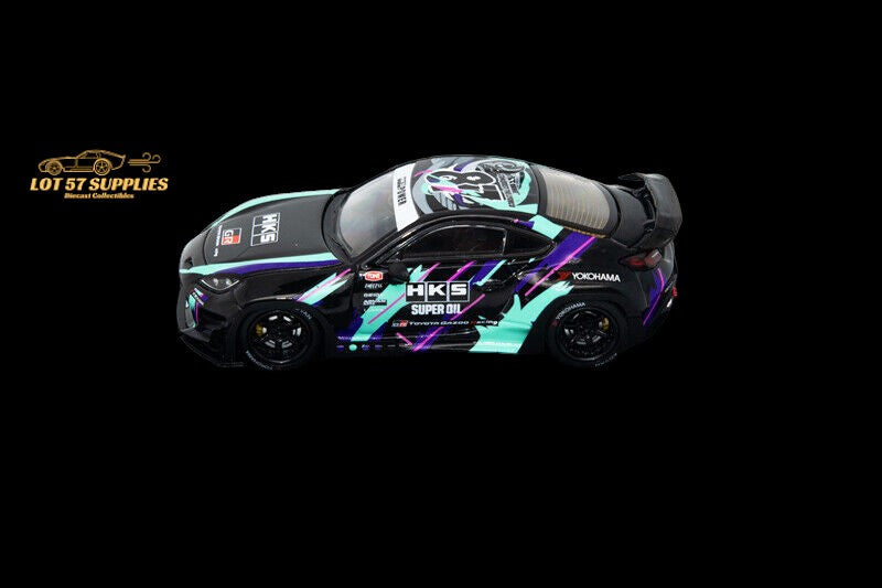Fuji Toyota GR86 Rocket Bunny Pandem HKS Livery 1:64