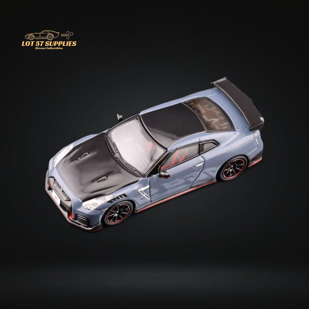 INNO64 Nissan Skyline GT-R R35 Nismo Stealth Gray 1:64