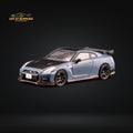 INNO64 Nissan Skyline GT-R R35 Nismo Stealth Gray 1:64