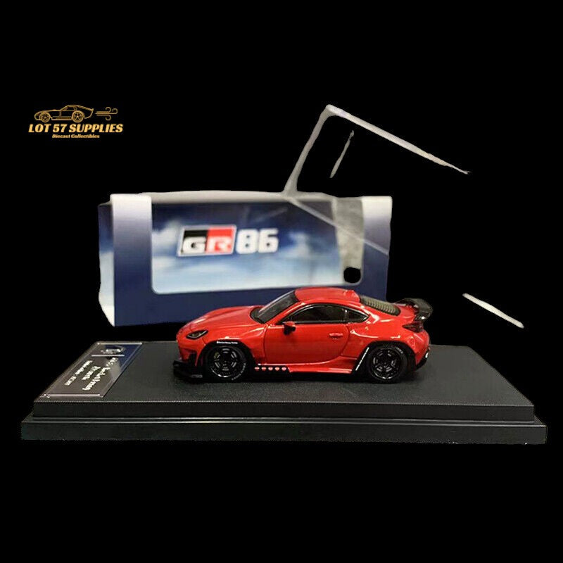 Fuji Toyota GR86 Rocket Bunny Pandem Red 1:64