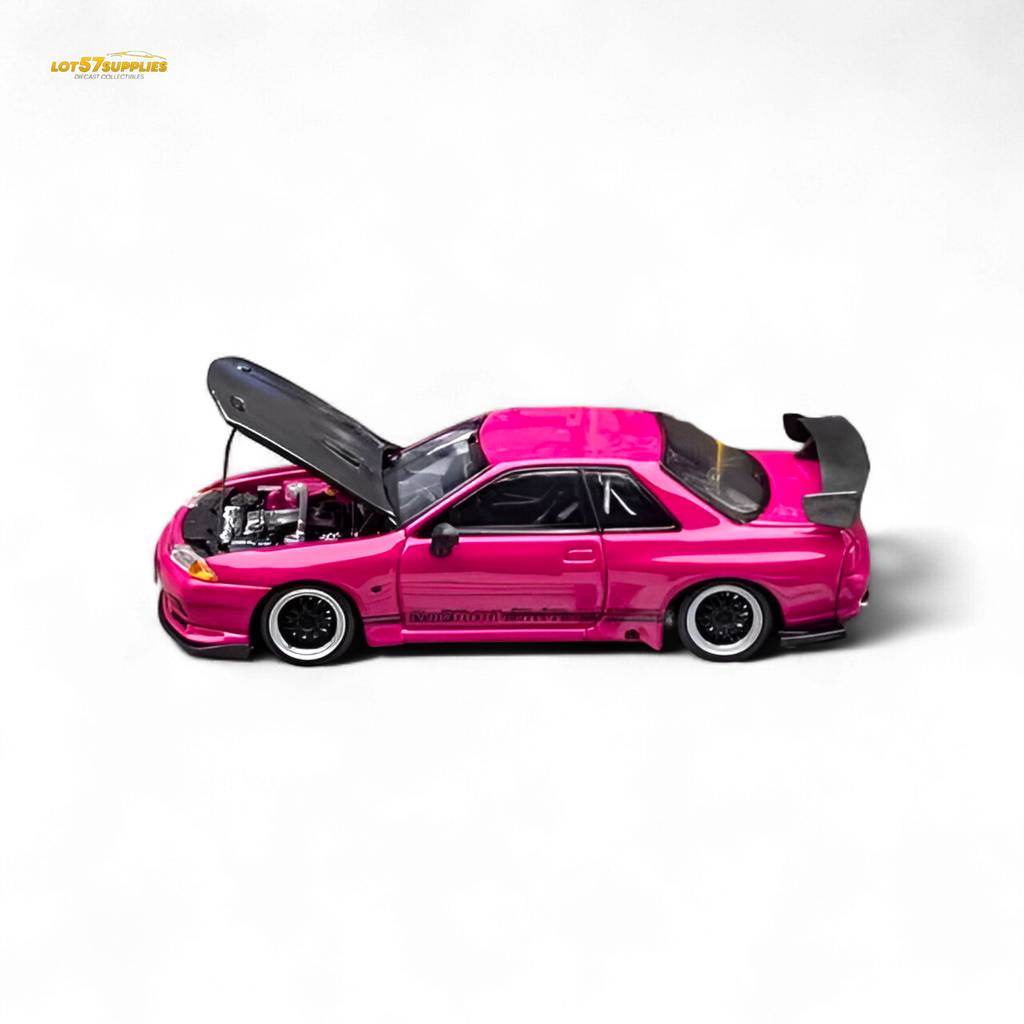 Focal Horizon Nissan Skyline GT-R R32 Top Secret Pink 1:64