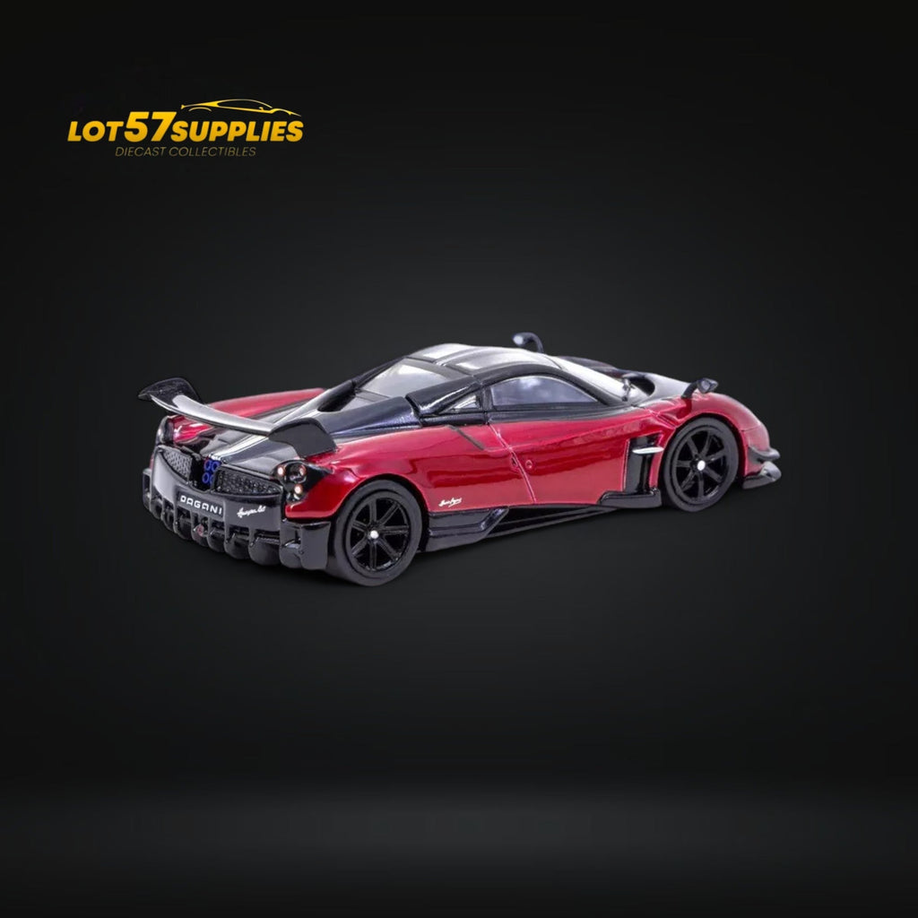 Tarmac Works Pagani Huayra BC Rosso Dubai 1:64