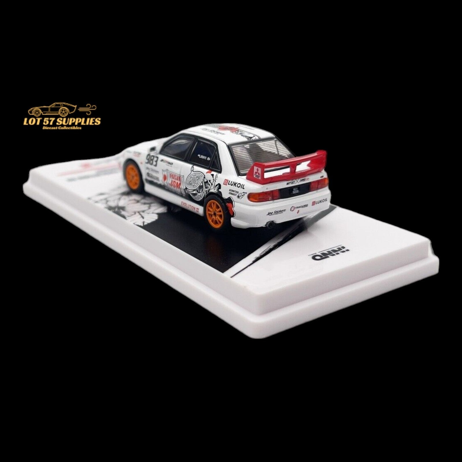 INNO64 Mitsubishi Lancer Evo III Trackerz Racing 1:64
