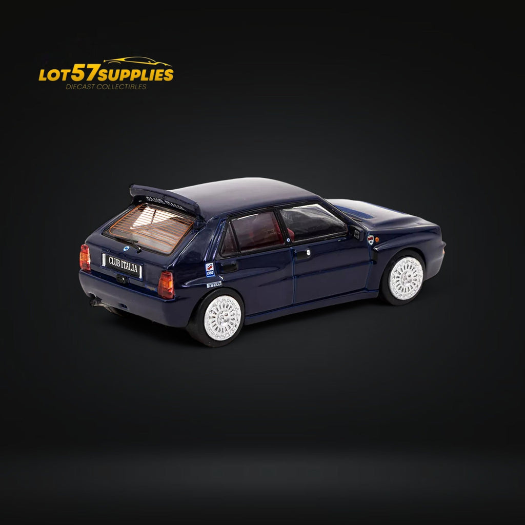 Tarmac Works Lancia Delta HF Integrale Dark Blue 1:64