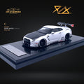 404ERROR LB-Works Skyline GT-R R35 Pearl White Carbon Hood 1:64
