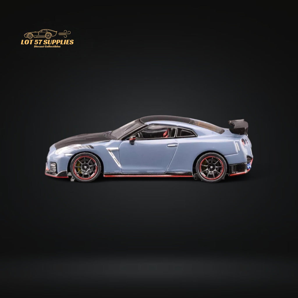 INNO64 Nissan Skyline GT-R R35 Nismo Stealth Gray 1:64