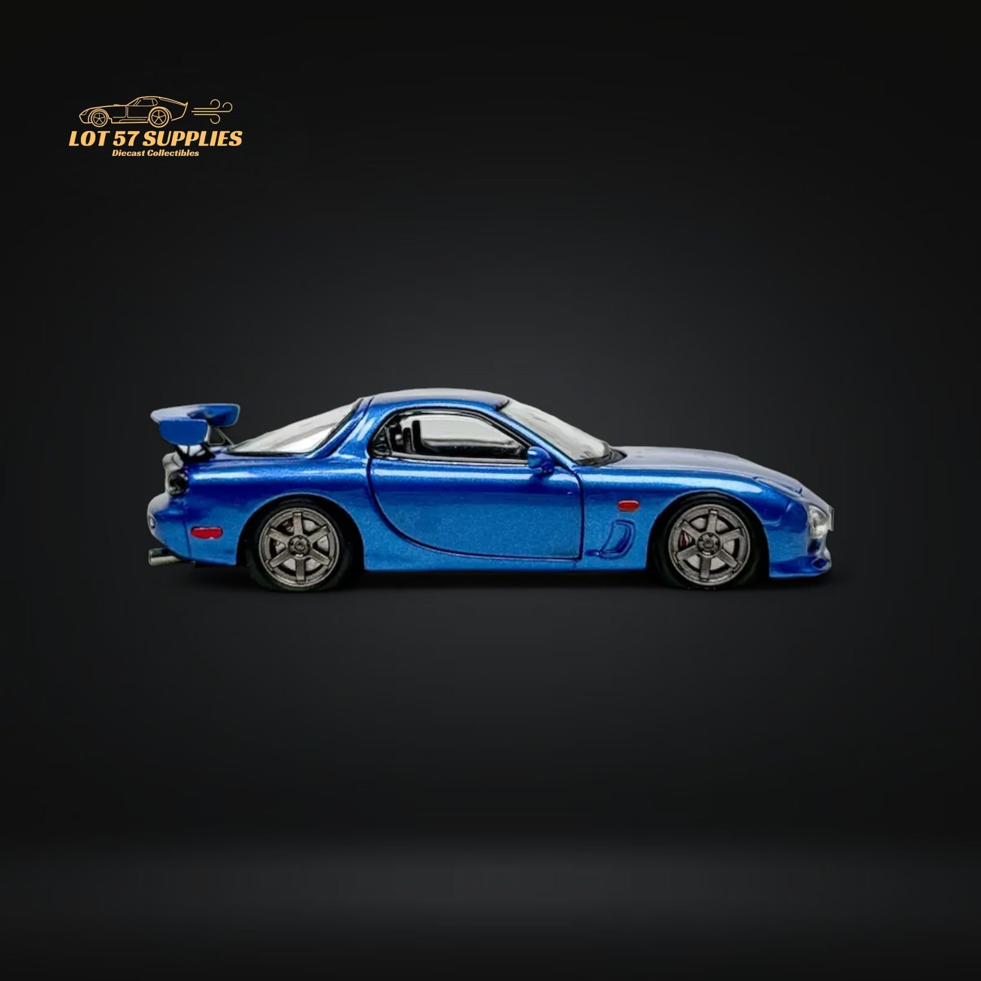 PGM Mazda RX-7 FD3S Metallic Blue 1:64