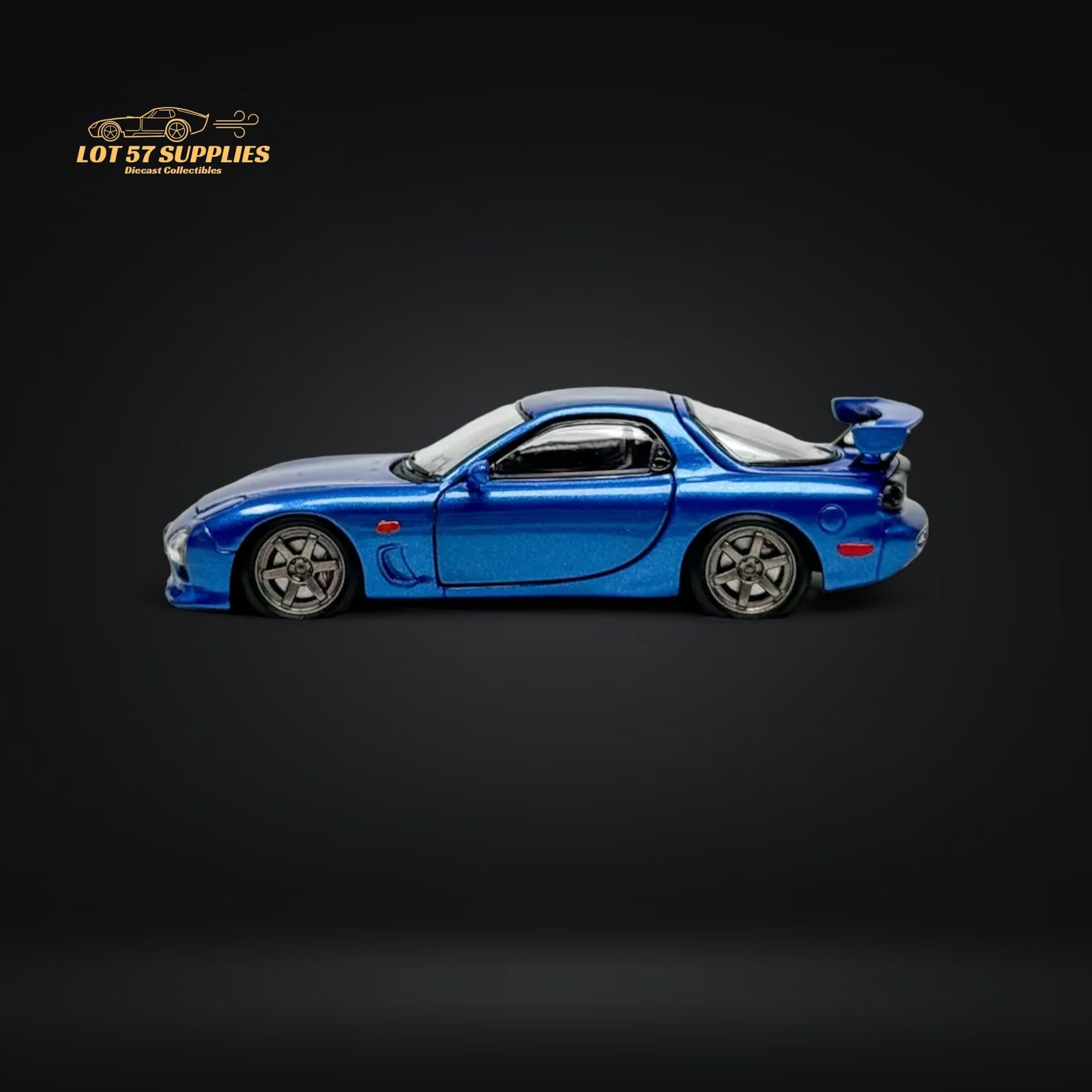 PGM Mazda RX-7 FD3S Metallic Blue 1:64