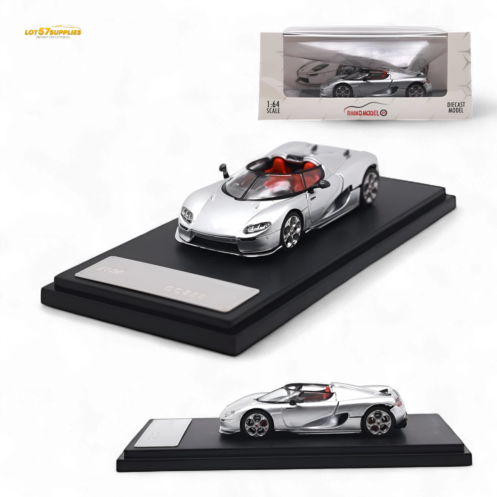 Rhino Model CC850 Silver 1:64
