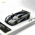 Guo Ji Agera RS Matte Silver Gray 1:64