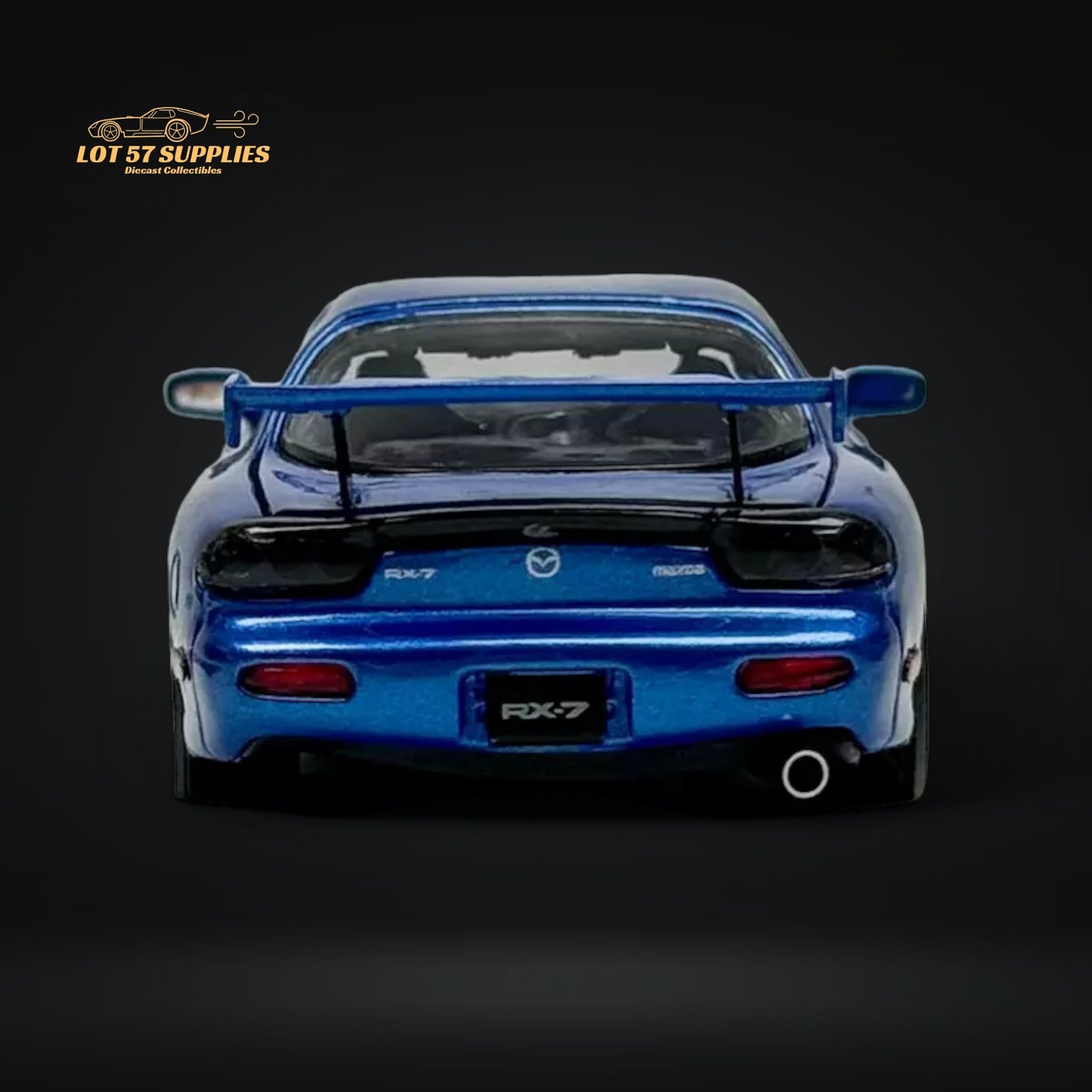 PGM Mazda RX-7 FD3S Metallic Blue 1:64