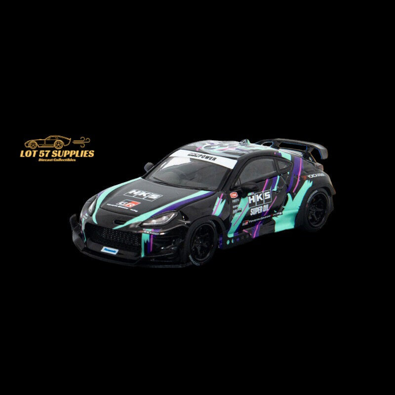Fuji Toyota GR86 Rocket Bunny Pandem HKS Livery 1:64