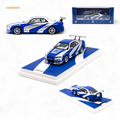 TimeMicro Skyline GT-R R34 Blue Silver 1:64