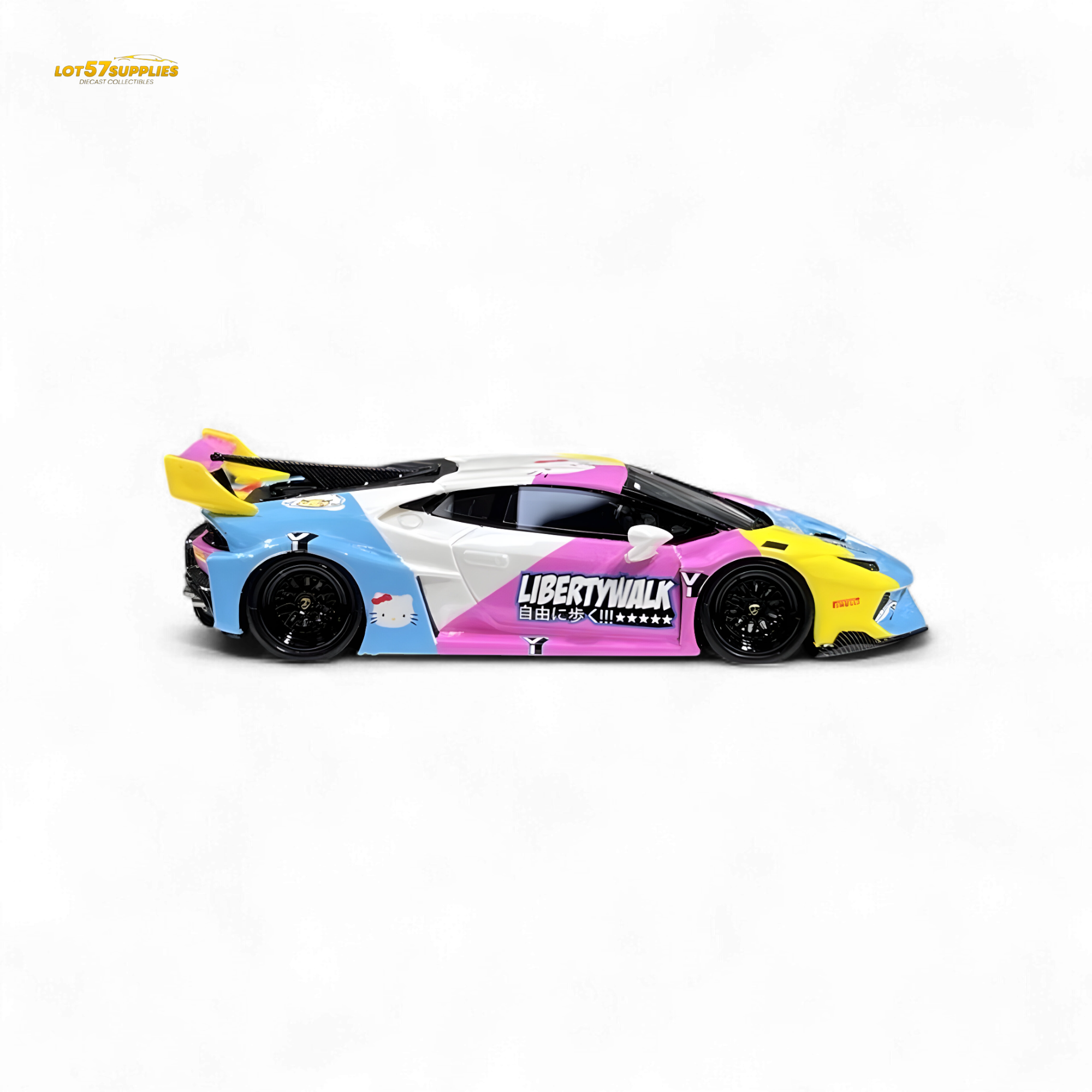 Flame Lamborghini Huracan LP610-4 LWBK WideBody Resin 1:64