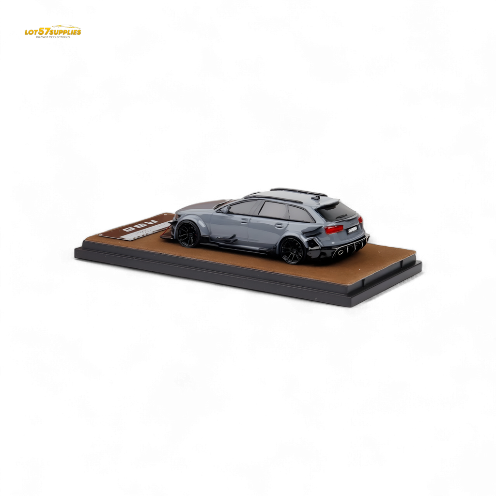 Qidian Model Audi RS6 Avant C7 Cement Grey 1:64