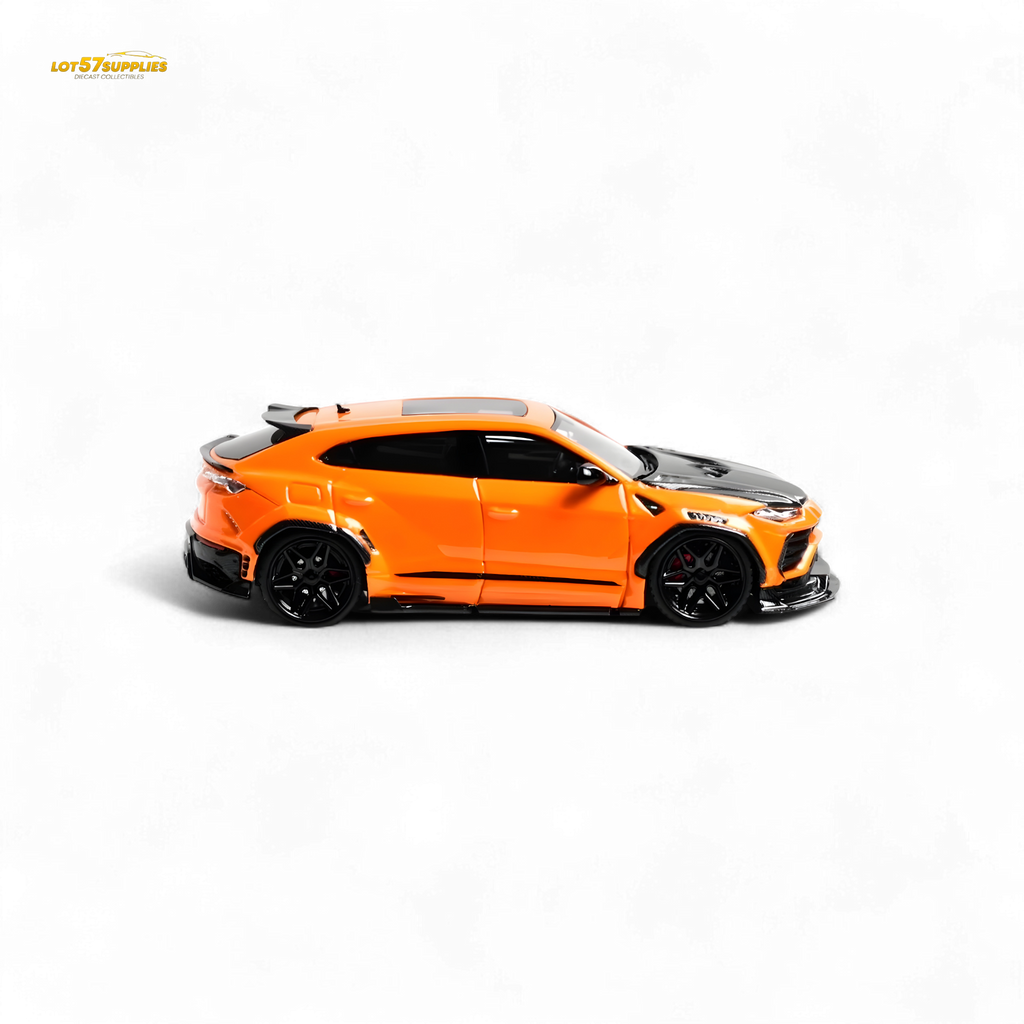 Flame Lamborghini Urus LBWK Metallic Orange 1:64