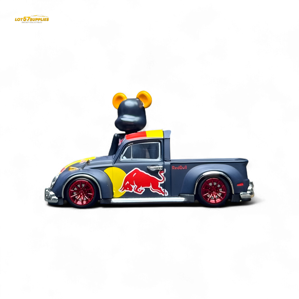 Liberty64 VW Beetle Pickup Red Bull 1:64