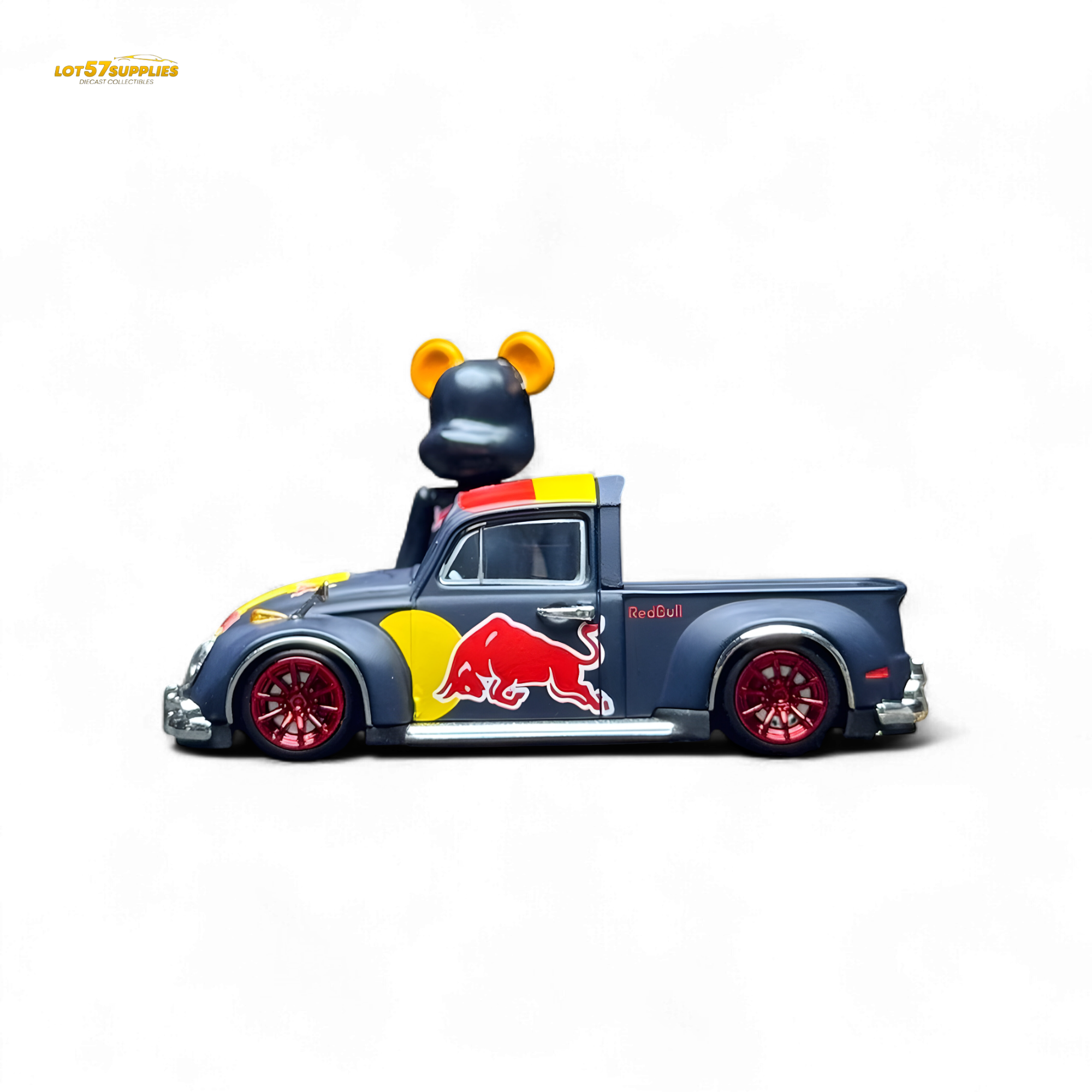 Liberty64 VW Beetle Pickup Red Bull 1:64
