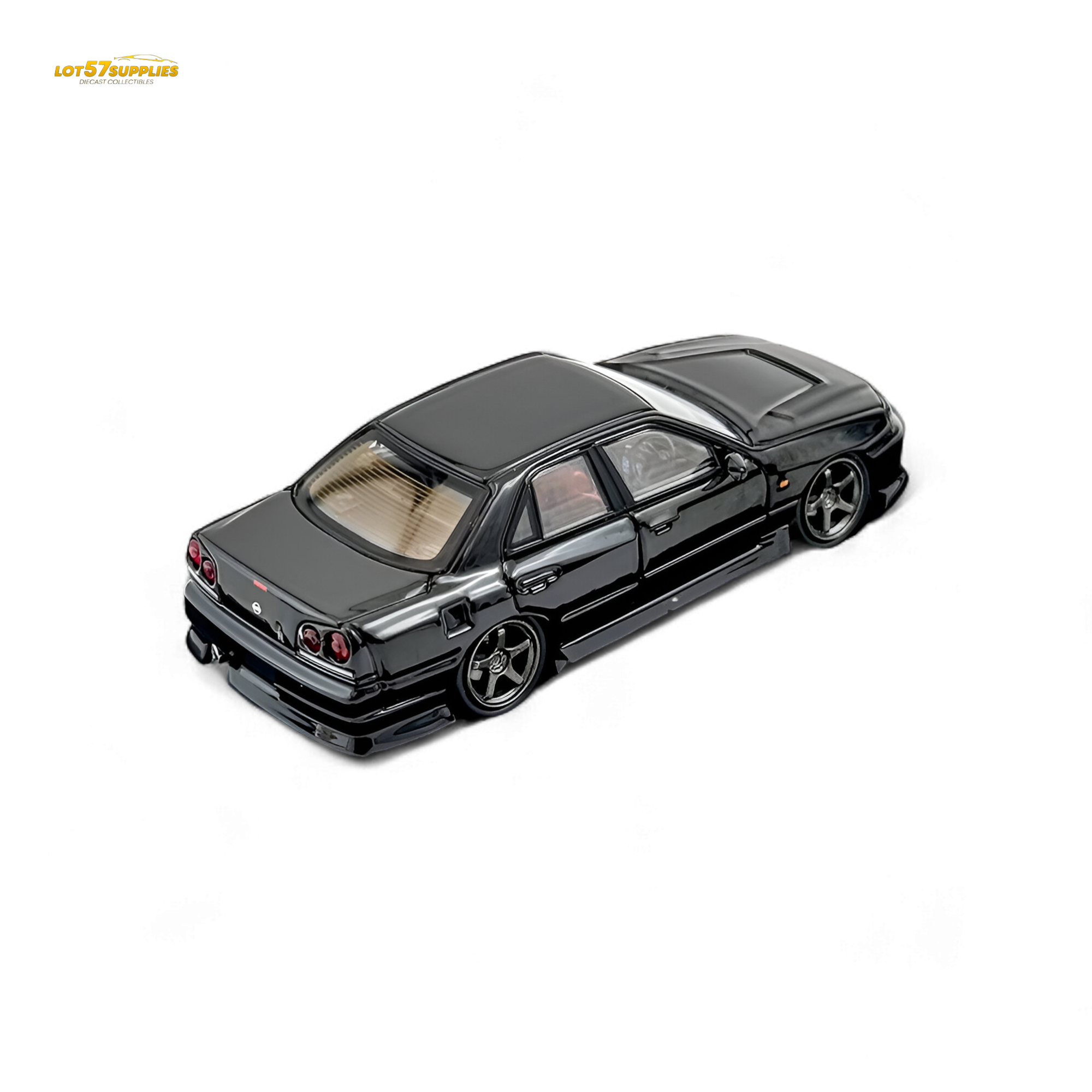 Mortal ER34 Skyline Uras Metallic Black 1:64