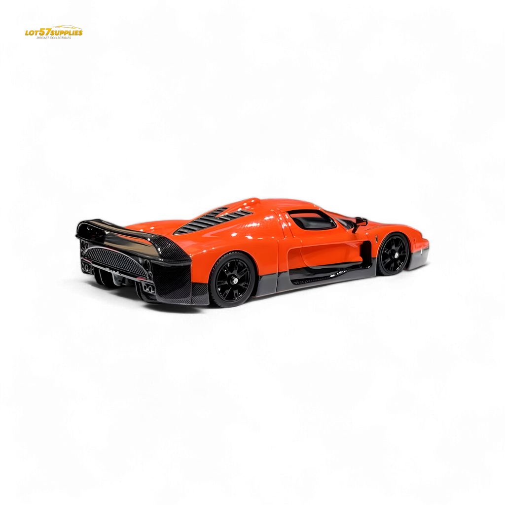 YM Model Maserati MC12 Stradale Corsa 2-Tone Orange 1:64