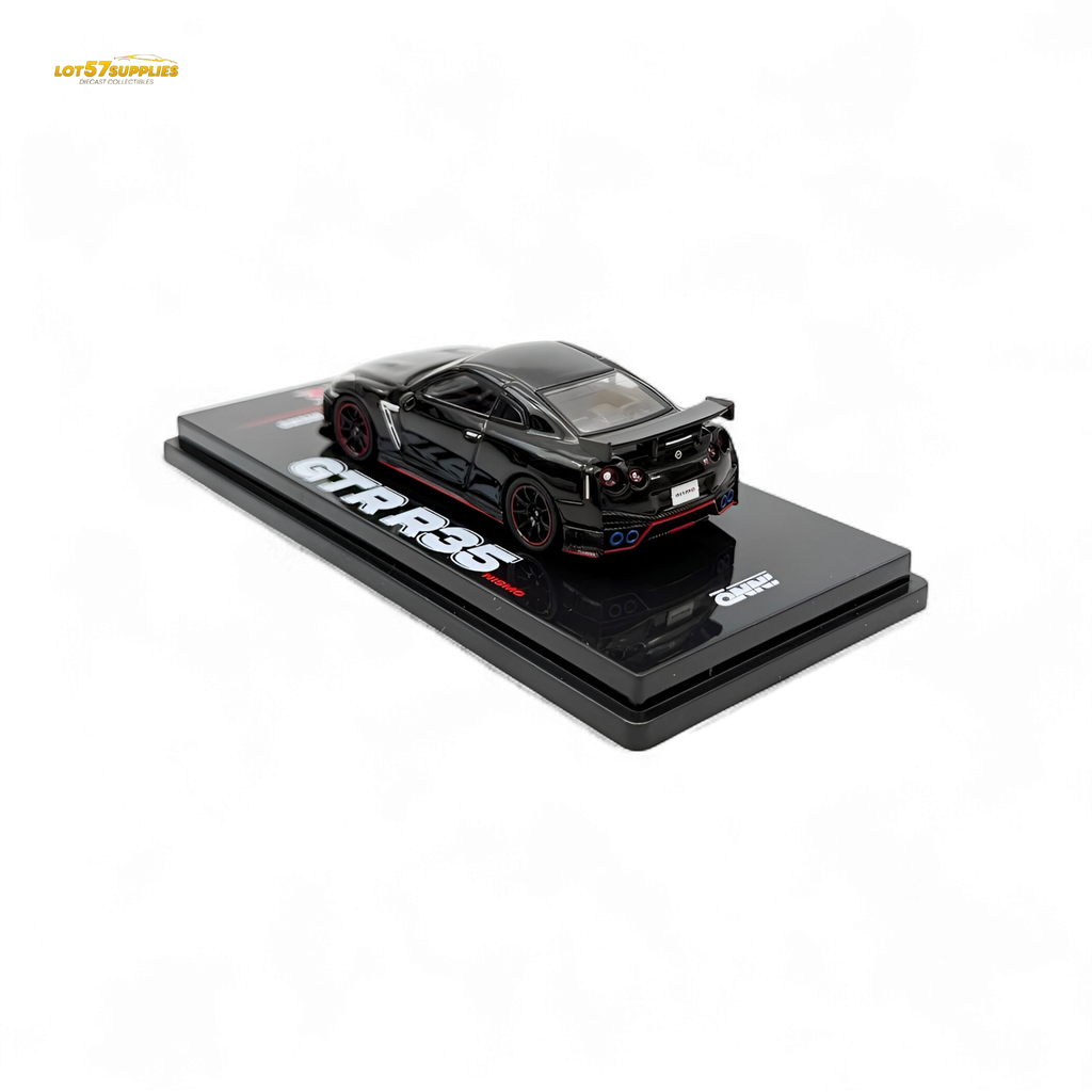 INNO64 Nissan GT-R R35 NISMO Black 1:64