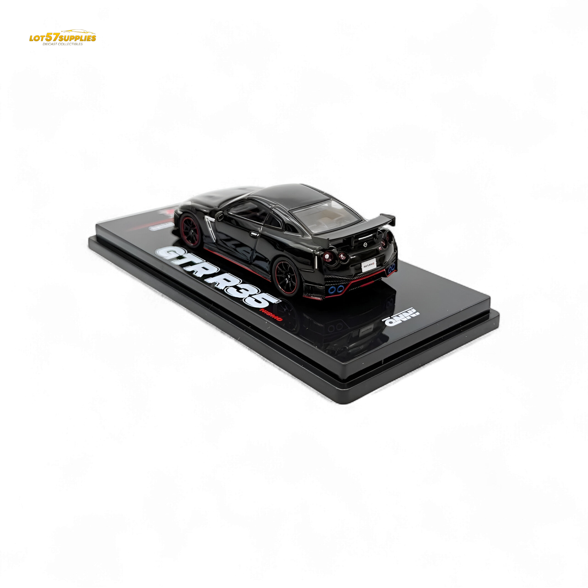 INNO64 Nissan GT-R R35 NISMO Black 1:64