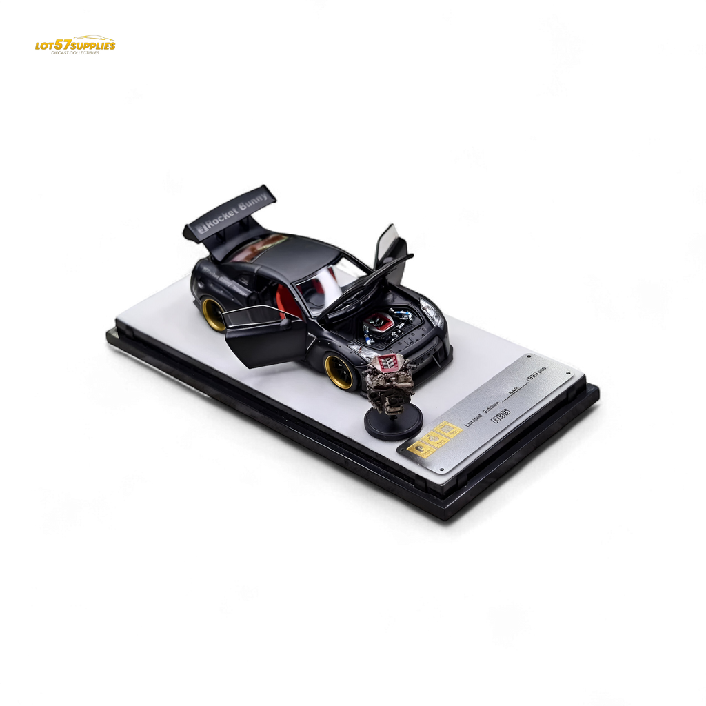 PGM Rocket Bunny R35 Matte Black 1:64