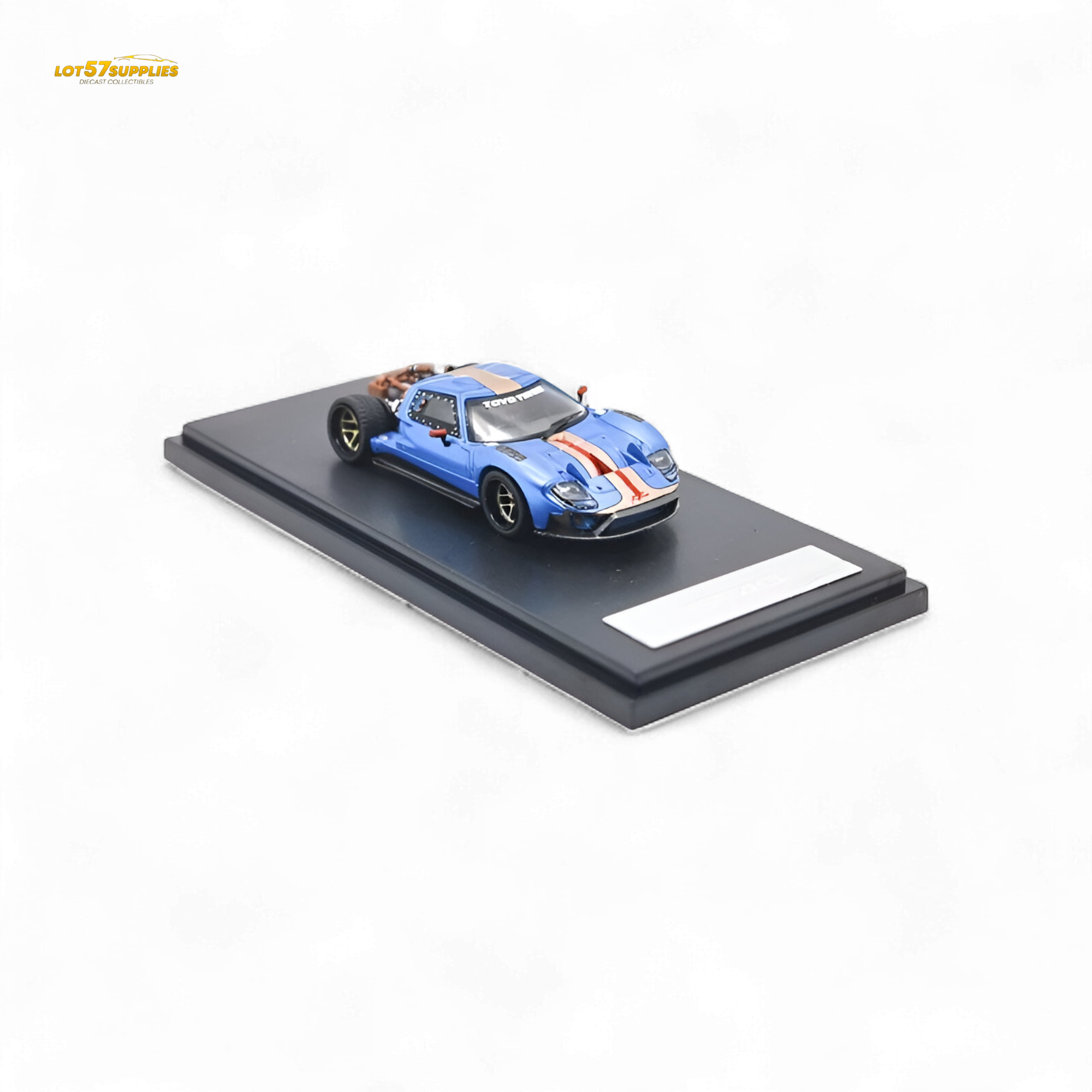 Rhino Model Ford GT40 Blue 1:64