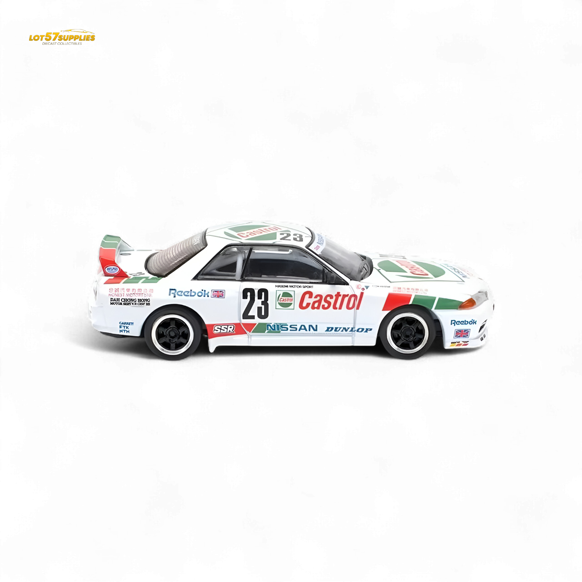 Poprace GT-R R32 Macau Guia Race 1990 Winner White 1:64
