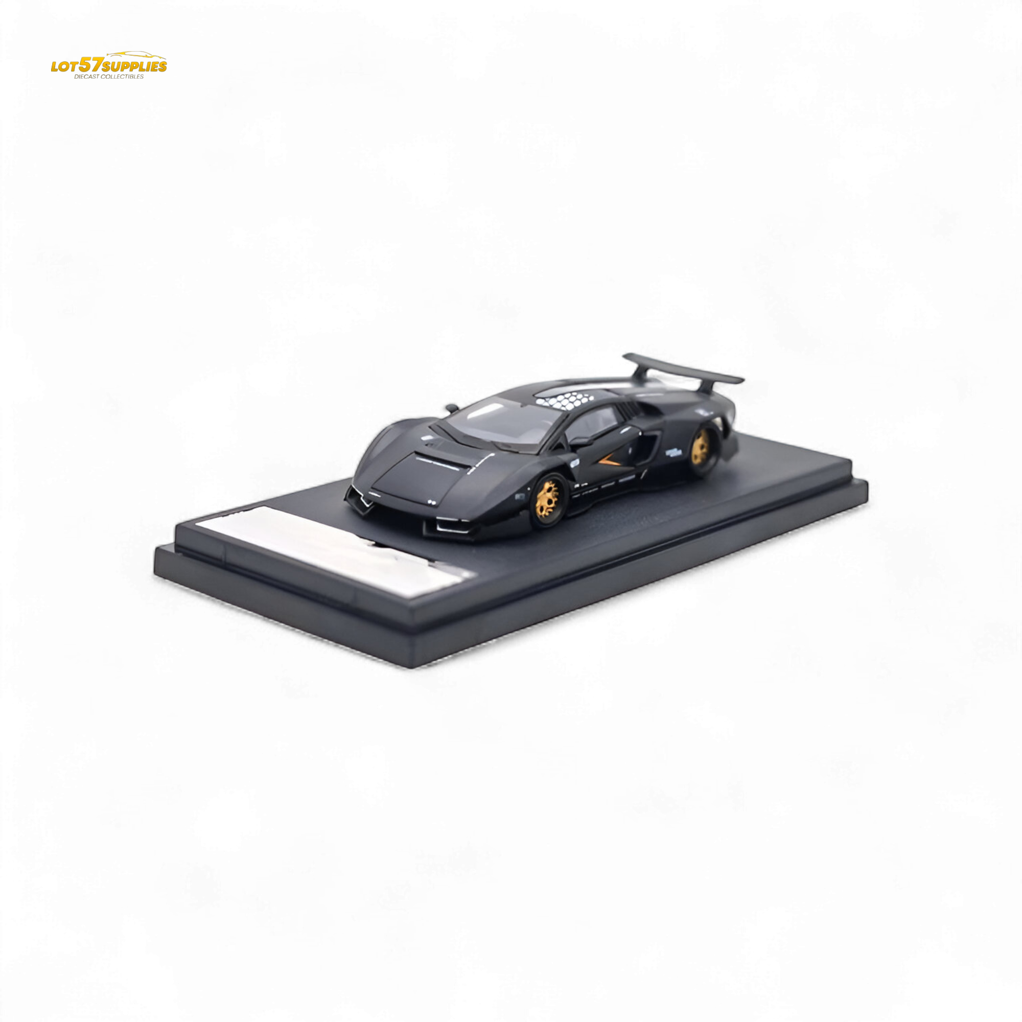 TimeMicro Countach Black 1:64