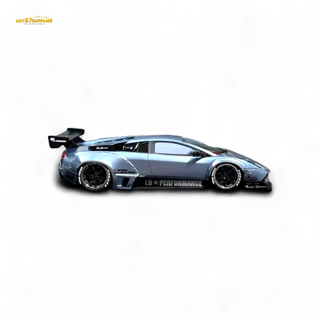 404ERROR Lamborghini Murcielago LBWK Ice Blue 1:64