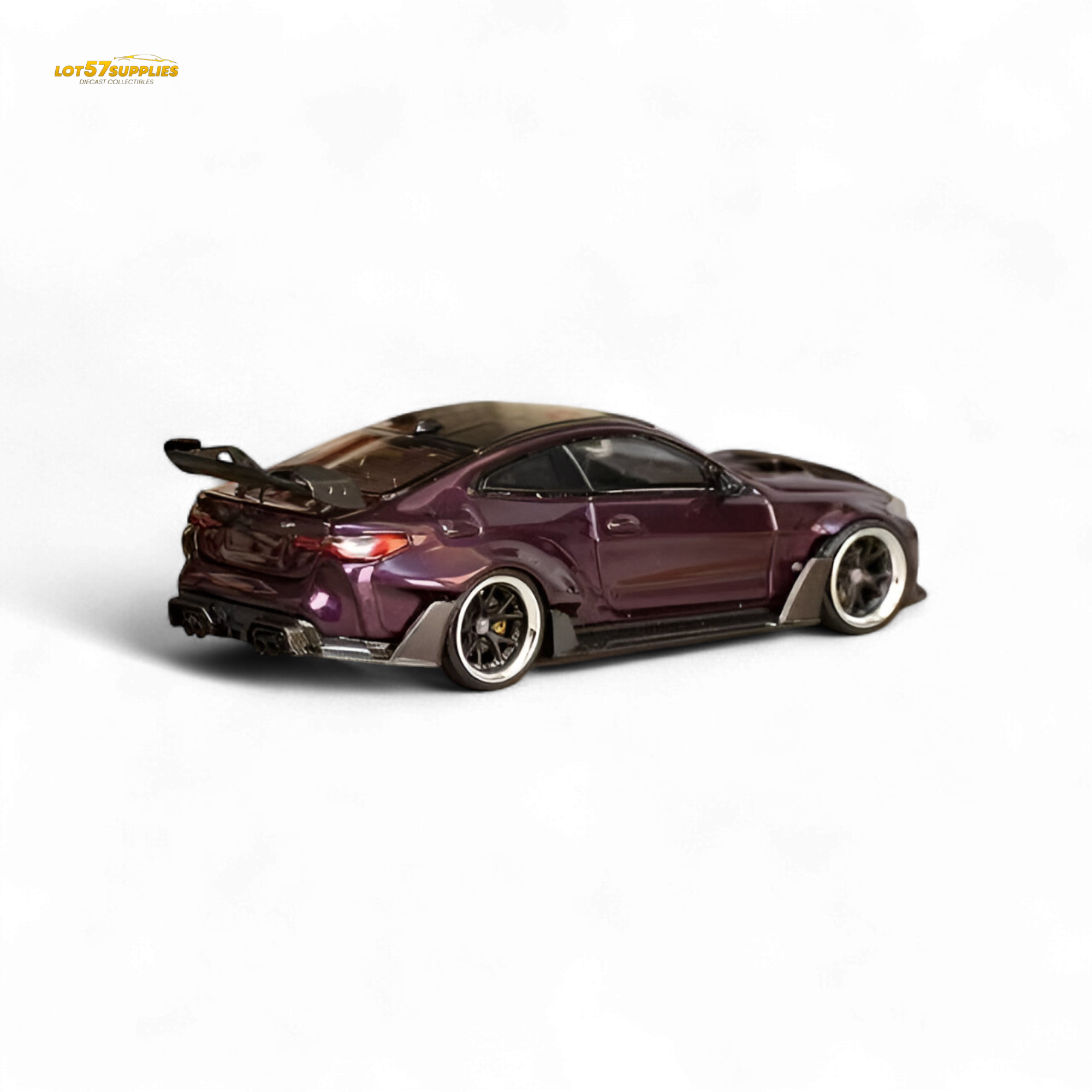 Street Weapon BMW M4 G82 Widebody Dark Purple 1:64