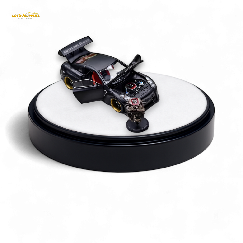 PGM Rocket Bunny R35 - Matte Black Luxury version 1:64