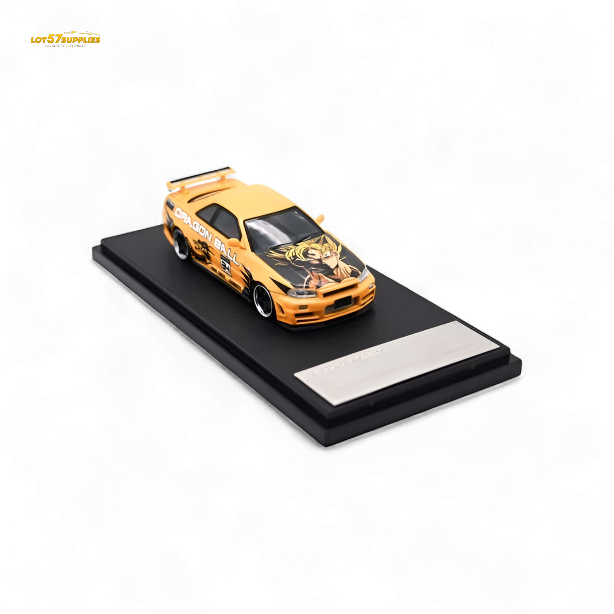 Fast Speed Skyline R34 GT-R Orange Dragon Z 1:64