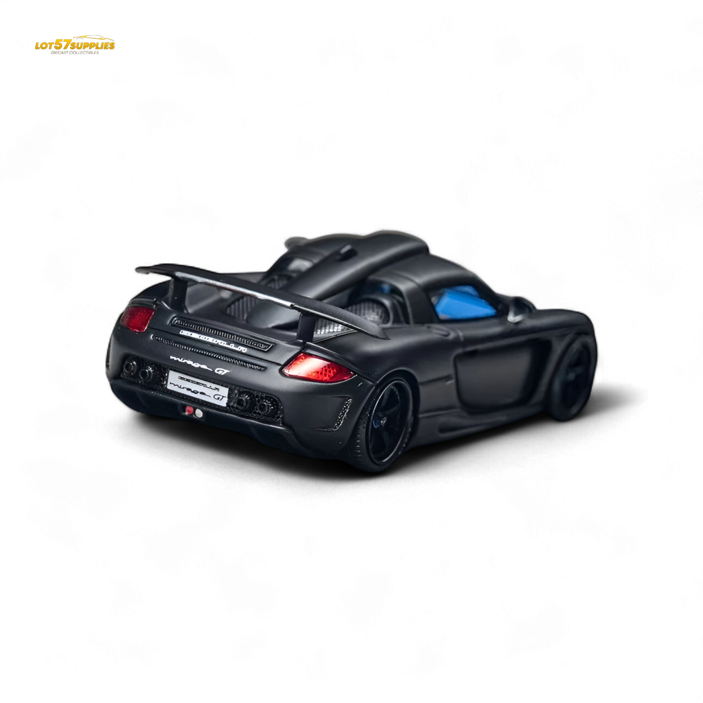 The Laboratory X Gemballa Mirage GT MATTE BLACK 1:64 Resin