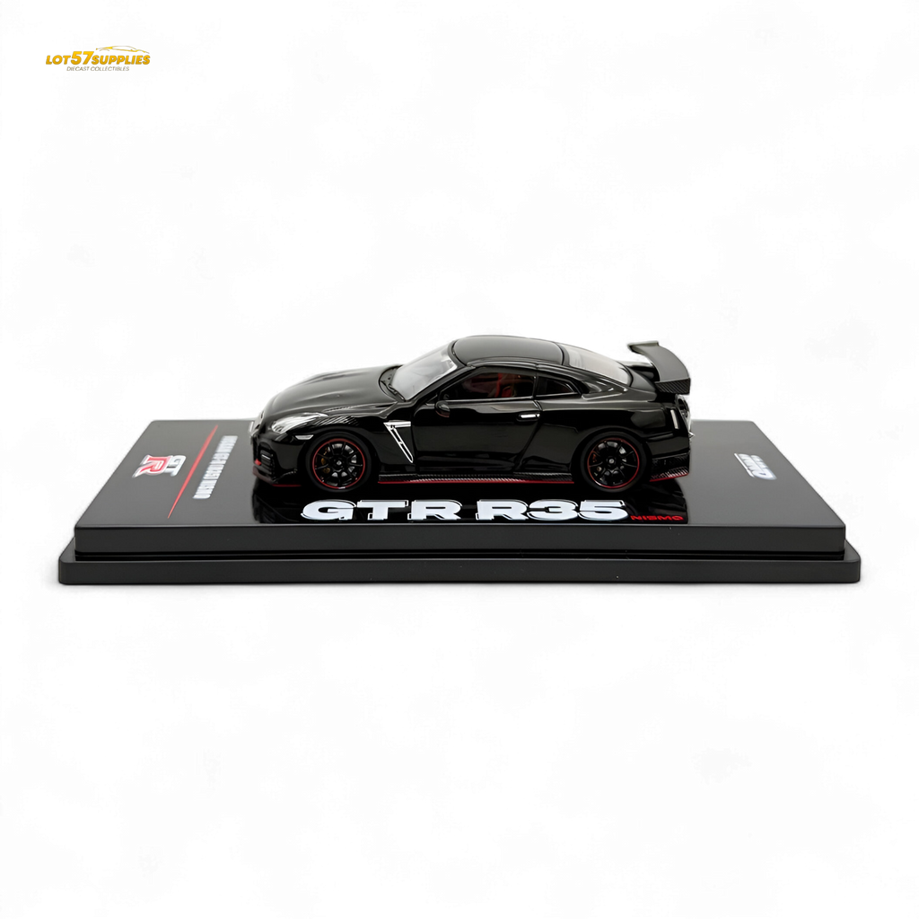 INNO64 Nissan GT-R R35 NISMO Black 1:64
