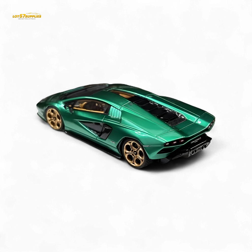FuelMe Model Lamborghini Countach LPI 800-4 Verde Arbete 1:64