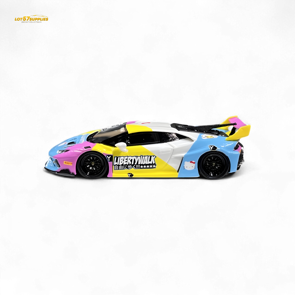 Flame Lamborghini Huracan LP610-4 LWBK WideBody Resin 1:64
