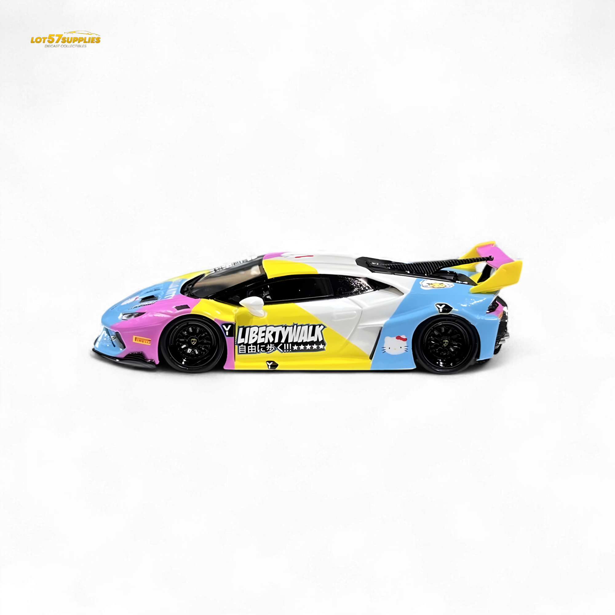 Flame Lamborghini Huracan LP610-4 LWBK WideBody Resin 1:64