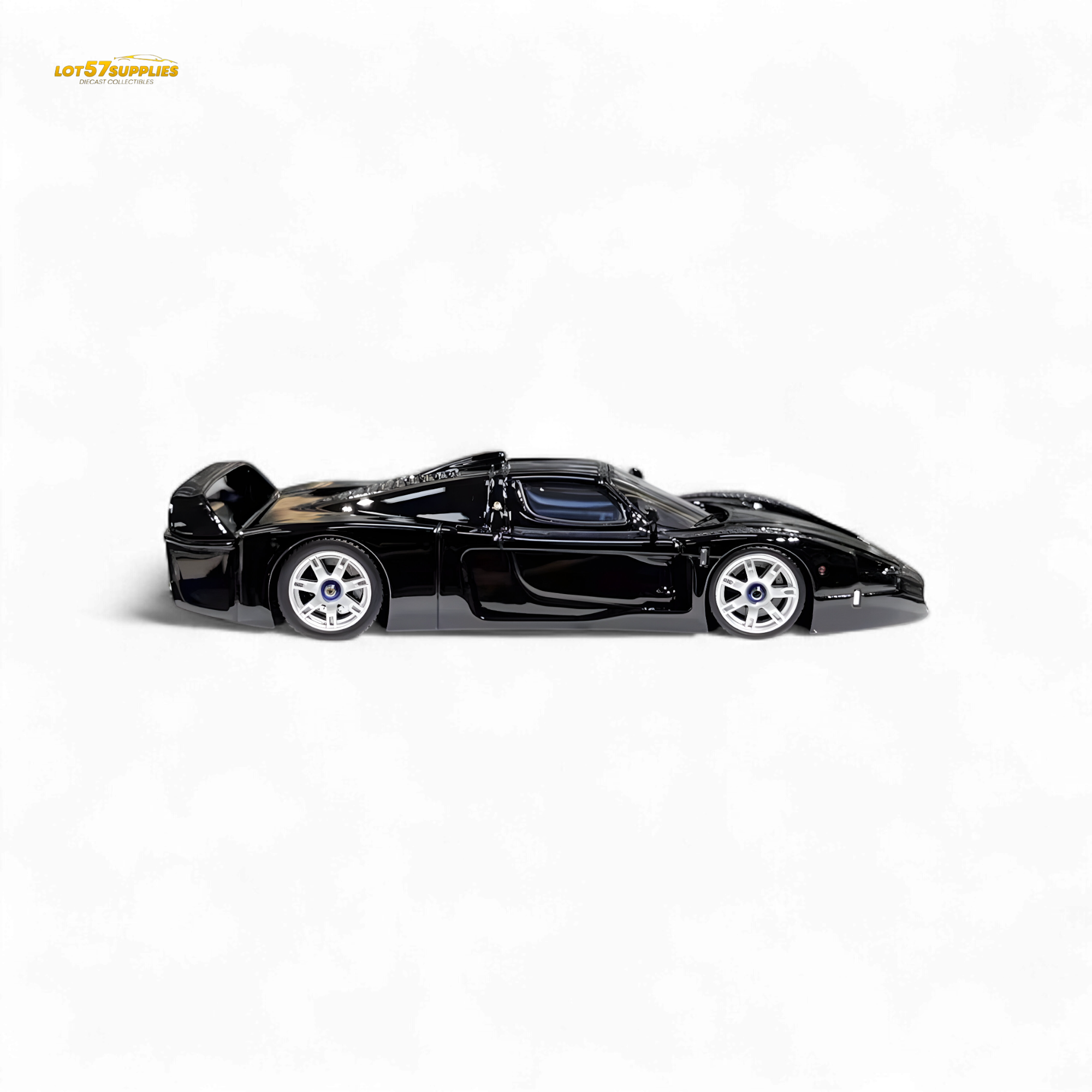 YM Model Maserati MC12 Stradale Corsa Black 1:64