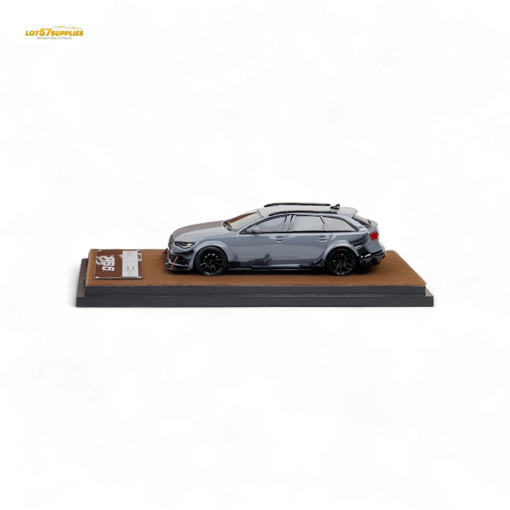 Qidian Model Audi RS6 Avant C7 Cement Grey 1:64